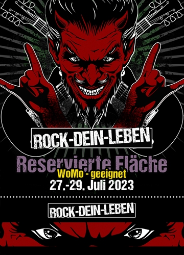 ROCK-DEIN-LEBEN 2023 - Reservierte Fläche für WoMo Ticket