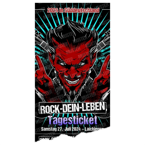 ROCK-DEIN-LEBEN 2024 - Samstag Ticket